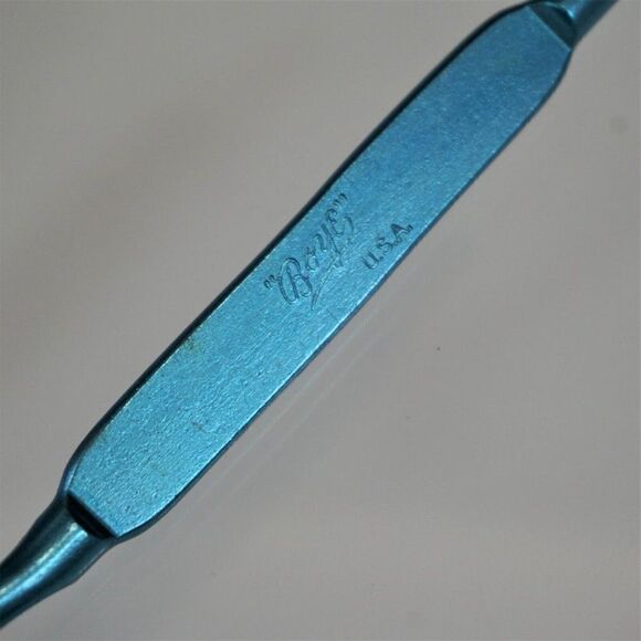 Vintage Sewing Boye USA Tracing Wheel Blue Teal - Picture 5 of 6